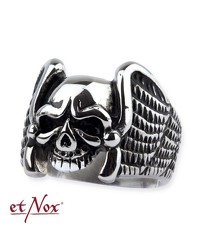 Edelstahlring 'Winged Skull' - vergleichen und g&uuml;nstig kaufen
